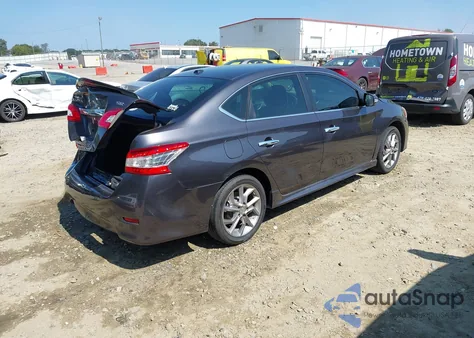 2015 Nissan Sentra Sr from USA, damaged, VIN 3N1AB7AP7FY317018